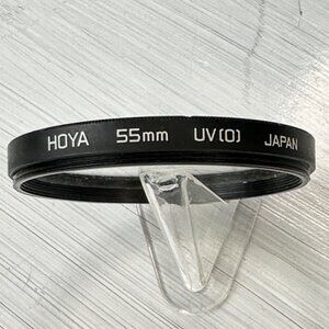 Vintage Hoya 55mm UV(0) Filter Japan EUC Screw Mount NO Scratches or Fingerprint
